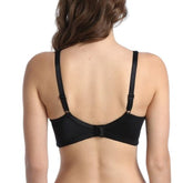 FL-463 Minimizer Bra - Black - Flourish Nightwear & Undergarments
